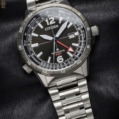 Đồng Hồ Nam Citizen Automatic Promaster Mechanical GMT NB6046-59E