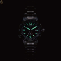Đồng Hồ Nam Citizen Automatic Promaster Mechanical GMT NB6046-59E