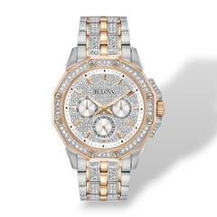 Đồng Hồ Nam Bulova Quartz Crystal 98C133