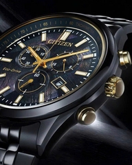 Đồng Hồ Nam Citizen Quartz Eco-Drive Light in Black Limited AT2576-68E