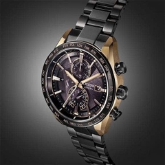 Đồng Hồ Nam Citizen Quartz Eco-Drive Light in Black Eco-Drive Radio-Controlled Limited AT8384-58E