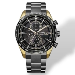 Đồng Hồ Nam Citizen Quartz Eco-Drive Light in Black Eco-Drive Radio-Controlled Limited AT8384-58E