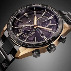Đồng Hồ Nam Citizen Quartz Eco-Drive Light in Black Eco-Drive Radio-Controlled Limited AT8384-58E
