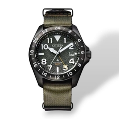 Đồng Hồ Nam Citizen Quartz Eco-Drive Promaster Land GMT BJ7155-05X