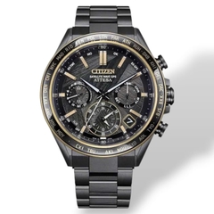Đồng Hồ Nam Citizen Quartz Eco-Drive Light in black Satellite wave GPS Limited CC4078-51E
