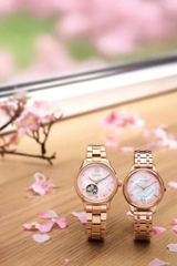 Đồng Hồ Nữ Citizen Quartz Eco-Drive Sakura Limited EM0508-98W
