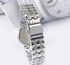 Đồng Hồ Nữ Citizen Quartz Eco-Drive Silhouette Crystal EW2341-63A