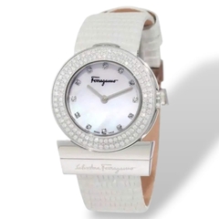 Đồng Hồ Nữ Salvatore Ferragamo Quartz Gancino Diamond  F56SBQ9991I