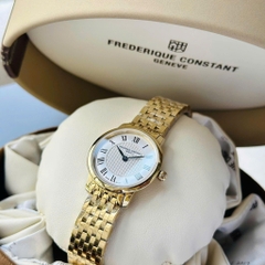 Đồng Hồ Nữ Frederique Constant Quartz Slimline FC-200MCS5B