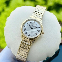 Đồng Hồ Nữ Frederique Constant Quartz Slimline FC-200MCS5B