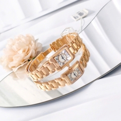 Đồng Hồ Nữ Frederique Constant Quartz Carree Diamond Ladies FC-200MPDC14B ( FC200MPDC14B )