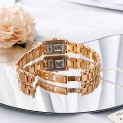 Đồng Hồ Nữ Frederique Constant Quartz Carree Diamond Ladies FC-200MPDC14B ( FC200MPDC14B )