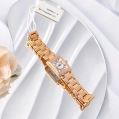 Đồng Hồ Nữ Frederique Constant Quartz Carree Diamond Ladies FC-200MPDC14B ( FC200MPDC14B )