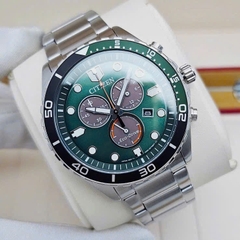 Đồng Hồ Nam Citizen Quartz Eco-Drive Chronograph AT2561-81X