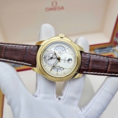 Đồng Hồ Nam Citizen Quartz Eco-Drive Calendrier Moon Phase Gold BU0082-06P