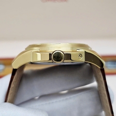 Đồng Hồ Nam Citizen Quartz Eco-Drive Calendrier Moon Phase Gold BU0082-06P