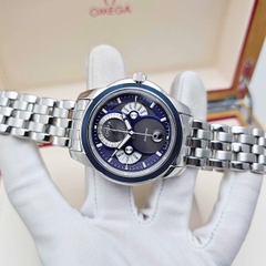 Đồng Hồ Nam Citizen Quartz Eco-Drive Calendrier Moon Phase Blue BU0088-51H