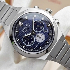 Đồng Hồ Nam Citizen Quartz Eco-Drive Sport Chronograph Super Titanium CA4691-59L