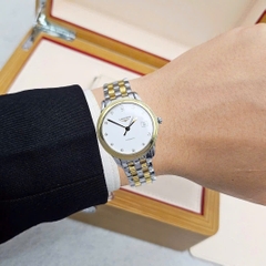 Đồng Hồ Nam Longines Automatic Flagship Demi Gold Diamond L4.774.3.27.7 ( L47743277 )