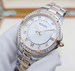 Đồng Hồ Nữ Bulova Quartz Crystal Accents 98L304