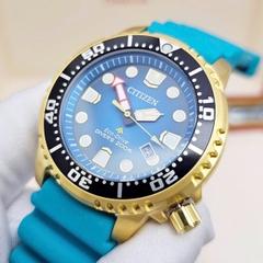 Đồng Hồ Nam Citizen Quartz Eco-Drive Promaster Dive Blue Dial BN0162-02X