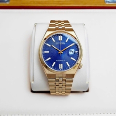 Đồng Hồ Nam Citizen Automatic Tsuyosa 60 Rose Deep Blue NK0023-57L