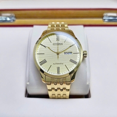 Đồng Hồ Nam Citizen Automatic Gold NH8352-53P