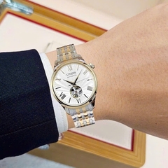 Đồng Hồ Nam Citizen Automatic Mechanical Open Heart Demi Gold NH9136-88A