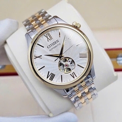Đồng Hồ Nam Citizen Automatic Mechanical Open Heart Demi Gold NH9136-88A