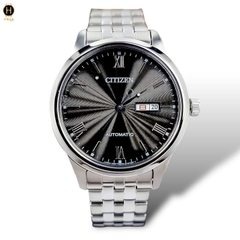 Đồng Hồ Nam Ctizen Automatic Mechanical NH7501-85H Dây Thép Mặt Đen Sapphire