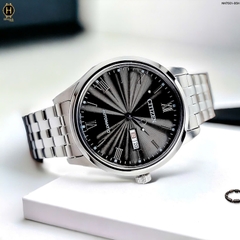 Đồng Hồ Nam Ctizen Automatic Mechanical NH7501-85H Dây Thép Mặt Đen Sapphire