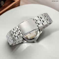Đồng Hồ Nam Ctizen Automatic Mechanical NH7501-85H Dây Thép Mặt Đen Sapphire