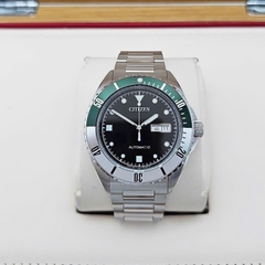 Đồng Hồ Nam Citizen Automatic Mechanical Green NH7531-50E