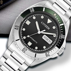 Đồng Hồ Nam Citizen Automatic Mechanical Green NH7531-50E