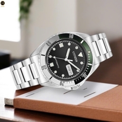 Đồng Hồ Nam Citizen Automatic Mechanical Green NH7531-50E