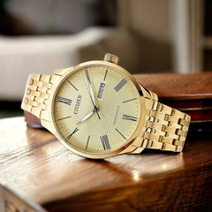 Đồng Hồ Nam Citizen Automatic Gold NH8352-53P