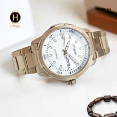 Đồng Hồ Nam Citizen Automatic NH8373-88A Dây Thép Vỏ Vàng Mặt Trắng