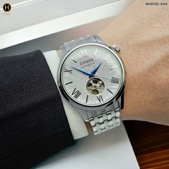 Đồng Hồ Nam Citizen Automatic Mechanical Open Heart NH9130-84A