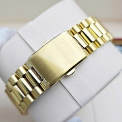 Đồng Hồ Nam Citizen Automatic Tsuyosa Mechanical Gold Green NJ0152-51X 
