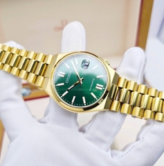 Đồng Hồ Nam Citizen Automatic Tsuyosa Mechanical Gold Green NJ0152-51X