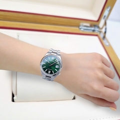 Đồng Hồ Unisex Citizen Automatic Tsuyosa 37mm Green NJ0200-50X