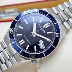 Đồng Hồ Nam Citizen Automatic Tsuyosa Shore Mechanical Blue NJ0230-59L