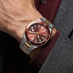 Đồng Hồ Nam Citizen Automatic Tsuyosa Shore Mechanical red NJ0234-58X