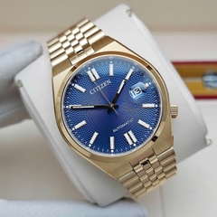 Đồng Hồ Nam Citizen Automatic Tsuyosa 60 Rose Deep Blue NK0023-57L