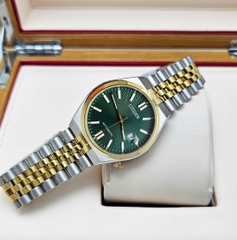 Đồng Hồ Nam Citizen Automatic Tsuyosa 60 Demi Gold Green NK0024-54X