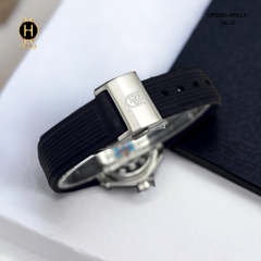 Đồng Hồ Nữ Olym Pianus Quartz OP990-45DLS-GL-D Dây Cao Su Mặt Đen Sapphire