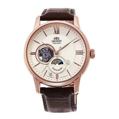 Đồng Hồ Nam Orient Automatic Sun And Moon 4  Open Heart Rose RA-AS0003S00B ( RA-AS0003S10B ) ( RN-AS0002J )