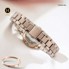 Đồng Hồ Nữ Citizen Automatic PC1002-85A Rose Open Heart Diamond
