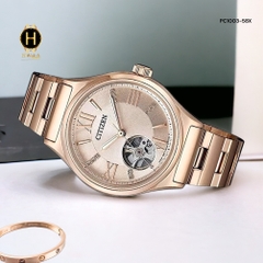 Đồng Hồ Nữ Citizen Automatic PC1003-58X Rose  Open Heart