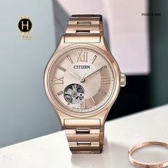 Đồng Hồ Nữ Citizen Automatic PC1003-58X Rose  Open Heart
